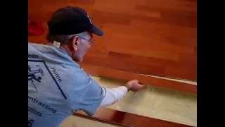 Installing a Prefinished Engineered Hardwood Floor over Concrete [upl. by Abrams]