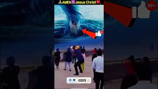 OMG😱Jesus God Bless you♥️✝️ amen jesus jesuschrist jesusgodyeshumasih trendingshortsytshorts [upl. by Godred]