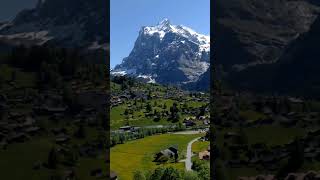 Grindelwald in 60 Seconds Swiss Alpine Wonderland grindelwald swissalps switzerland [upl. by Nivrehs]