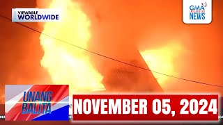 Unang Balita sa Unang Hirit NOVEMBER 5 2024 HD [upl. by Irehj]