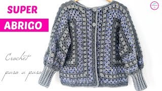 COMO TEJER JERSEY CROCHET CON 2 HEXAGONOS [upl. by Adey]