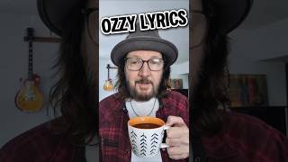 OZZY LYRICS 🤘 ozzy ozzyosbourne rockmusic rockhistory rock lemmy metal metalmusic [upl. by Ytirehc]