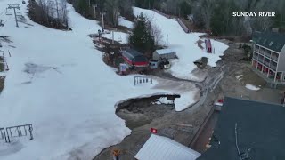 Maines largest ski resorts reopen following intense storm [upl. by Aneerbas]