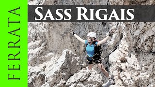 Via Ferrata Sass Rigais [upl. by Nitsed]