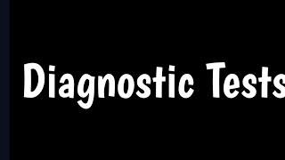 Diagnostic Tests  Difference Between Screening Tests amp Diagnostic Tests [upl. by Cato]