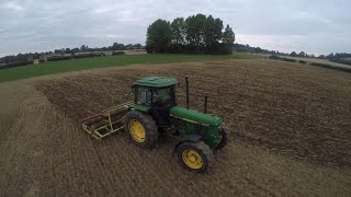 John Deere 3640 cultivating [upl. by Pavlov584]