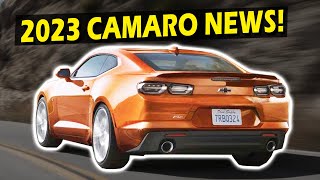 2023 Camaro Production Changes Hybrid Talk amp More  Camaro News [upl. by Kerby]