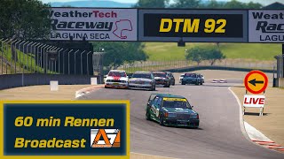 Automobilista 2 I DTM 92 LAGUNA SECA I BROADCAST [upl. by Aleras]