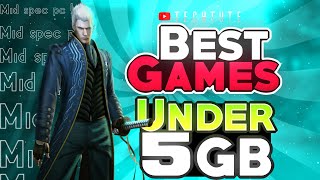 Best games for low end pc under 5gb  Games under 5gb for midspec pc [upl. by Derian]