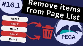 Pega 87 Tutorial Hotel Booking Application 161  Remove Items from a Page List [upl. by Graubert417]