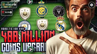 400 Million Coins Team Upgrade in FC MOBILE Road to 105 OVR Madness 💪⚽️ [upl. by Ihcehcu]