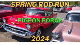 2024 Pigeon Forge Spring Rod Run  Walk Down the Parkway  Classic Rides and Rat Rods [upl. by Arymahs]