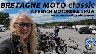 Bretagne Moto ClassicA French motorbike show on a Royal Enfield Himalayan [upl. by Lenaj451]