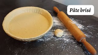 Comment faire sa propre pâte brisée maison facilement  Réaliser sa propre pâte brisée maison [upl. by Kalila666]