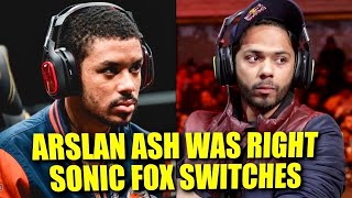 Arslan Ash Was RIGHT Sonic Fox Switch Characters After Defeat in Tekken 8 [upl. by Demetris]