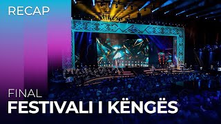 Festivali i Këngës në RTK 2023 Kosovo  Final  RECAP [upl. by Rebmak]