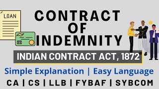 Indian contract Act 1872  Indemnity amp Guarantee sec 124147  Linking Laws  Anoop Upadhyay [upl. by Ahseenat]