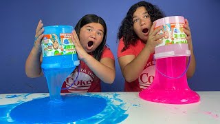 THE BEST FIX THIS 200 POUND BUCKET OF STORE BOUGHT SLIME CHALLENGES [upl. by Ardnaxela]