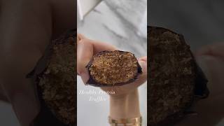 My favourite Protein Vegan Chocolate Truffles gluten free amp dairy free ❤️🌱 recipe in description [upl. by Stacie]