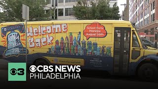 Philadelphia schools quotRing the Bellquot bus tour delivers free school supplies starting Monday [upl. by Didi754]