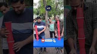 funny game challenge I Village game 🎯 viral viralvideo tranding funny viral [upl. by Adnilg]