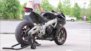 Best of Aprilia RSV4 V4 Engine Exhaust Sound Compilation [upl. by Trumaine]