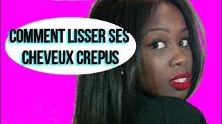 JE LISSE MES CHEVEUX CREPUSAFROFRISES [upl. by Morissa]