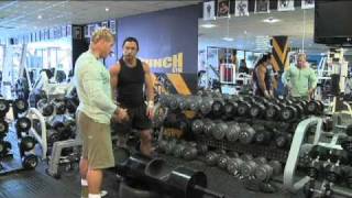 Dean Ash amp Neale Cranwell in Shoulders Workout Part 1 [upl. by Nylakcaj243]