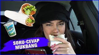 SORU CEVAP MUKBANG ESTETİK VARMI SEVGİLİN VARMI [upl. by Jahdol]