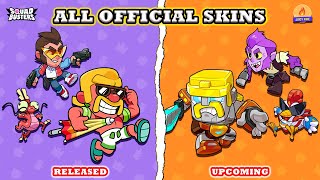 Squad Busters  All Official Skins So Far [upl. by Rachele]