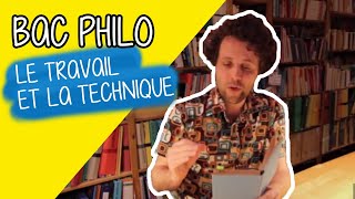 Le travail  le travail estil spécifiquement humain   Philo Terminale Bac [upl. by Brander]