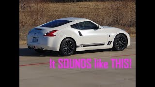 370Z  Stock Exhaust Sound [upl. by Rogozen]