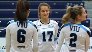 VIU Mariners vs Camosun Chargers  PacWest Womens Volleyball  Feb 16th 2018 [upl. by Aniala]