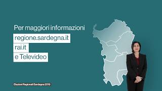 Elezioni Regionali Sardegna 2019  Come si vota [upl. by Finny]