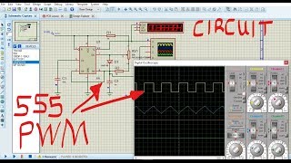 555 timer PWM Simple Circuit [upl. by Narot]