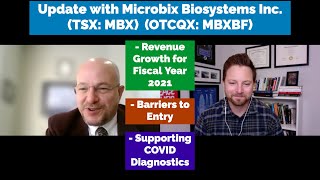 Microbix on Revenue Growth for Fiscal Year 2021 Barriers to Entry and Supporting COVID Diagnostics [upl. by Yeuh]