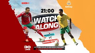 ONSIDE ZA LIVE BAFANA BAFANA VS MOROCCO WATCHALONG [upl. by Ellehcar]