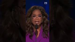 Oprah endorses Kamala Harris in surprise DNC speech [upl. by Jahn]