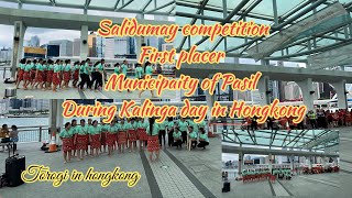 Salidumay competition first placer Municipality of Pasil during Kalinga day in Hongkong viral [upl. by Egroeg654]