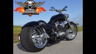 SOLD  2017 BOURGET BIKE WORKS PYTHON 330 PRO STREET CHOPPER Only 1642 One Owner Miles [upl. by Mallina]