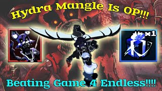 Hydra Mangle Is Sooooooo OP Beating Game 4 Endless in Five Nights TD FNTD [upl. by Alyahs]