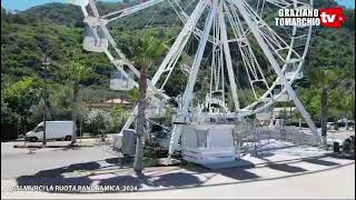 RUOTA PANORAMICA TONNARA DI PALMI REGGIO CAL [upl. by Napier]