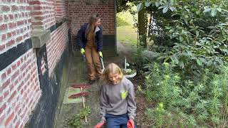 Vrijwilligers aan het werk in de Plantentuin [upl. by Fidelis978]