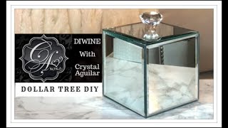 Dollar Tree DIY mirror box [upl. by Regor]