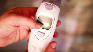 HYLOGY Digital Medical Infrared Forehead and Ear Thermometer Unboxing Review [upl. by Retseh]