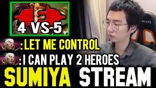 How Sumiya Control 2 Heroes amp Own the Game  Sumiya Invoker Stream Moment 423 [upl. by Nylirej]