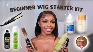 10 ESSENTIAL PRODUCTS FOR A PERFECT WIG INSTALL  Wig Install Starter Kit for BEGINNERS WigginsHair [upl. by Rockel]