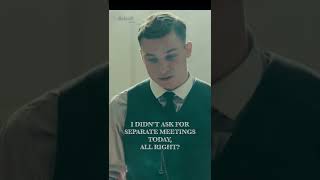 👊 Dialogue 👊 peaky blinders  thomas shelby shorts [upl. by Ratcliffe]