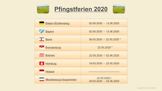 Pfingstferien 2020 [upl. by Hildebrandt]