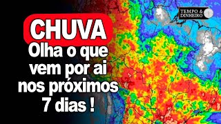 Fim da onda de calor Pancadas de chuva ganham força no BR Chuvas se espalham na maior parte do BR [upl. by Khan]